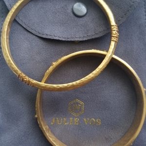 Julie Vos 2 bangle bracelets